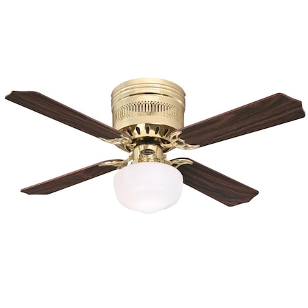 Westinghouse Casanova Supreme 42" 4-Blade Brass Indoor Ceiling Fan w/LED Light 7231000